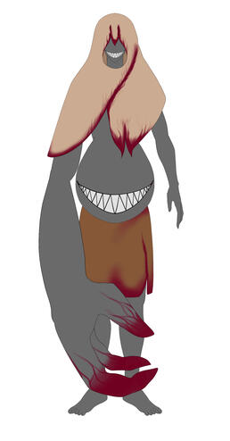 Made 2d full body model for my amazing client @carnivore516 Thank you for giving me chance to work with you❤️ Like and retweet👏 meet model